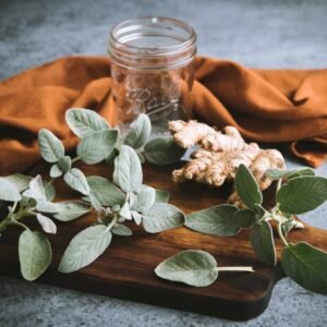 Zencefil ve Adaçayı Mum Esansı